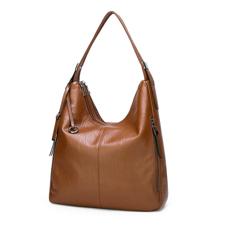 Soft leather shoulder bag - Dazpy