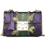 Lock chain small square bag - Dazpy