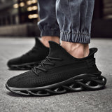 Men Sneakers Lightweight Men Casual Shoes Comfort Lace-up Men Shoes Mesh Walking Outdoor Big Size 47 Whtie Homme - Dazpy