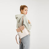 Fashion Contrast Color Backpack Niche Design Elegant - Dazpy