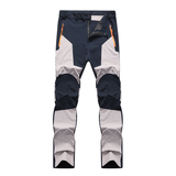 Stretch Trousers Men'S Windproof Waterproof Wear-Resistant Pants Stitching Hiking Pants