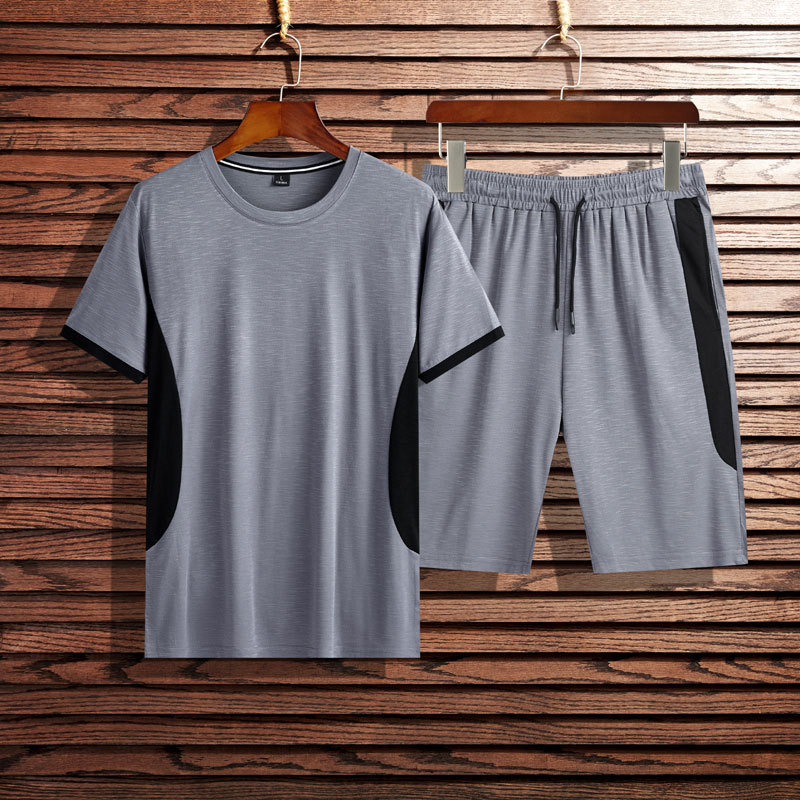 Men'S Short Sleeve T-Shirt Sports Suit