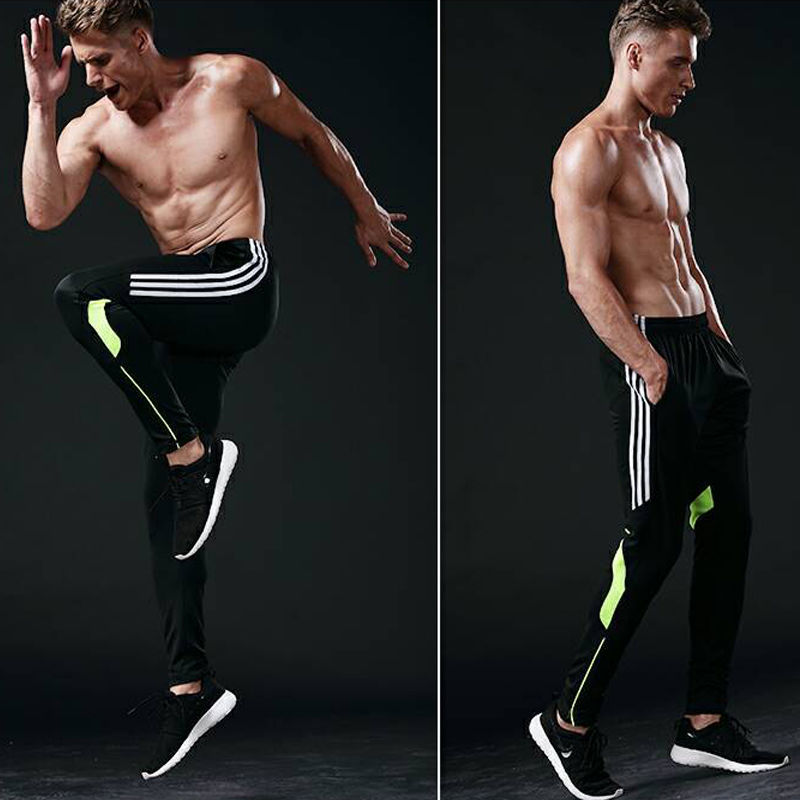 Spring and Autumn Thin Leg-Cutting Football Training Pants