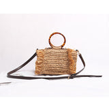 Fashion Simple One-shoulder Diagonal Woven Bag - Dazpy