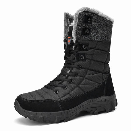 Northeast Plus Size Fleece Snow Boots Men's Shoes - Dazpy