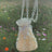 Spring And Summer Woven Cream White Retro Women's Closing Backpack