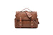 Vegetable Tanned French Messenger  Oil Wax Leather Large Capacity Cambridge Bag - Dazpy