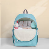 Waterproof Multifunctional Bright Color Double Shoulder Mother And Baby Bag - Dazpy