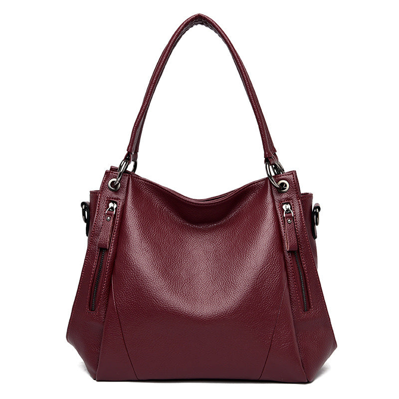 Soft leather handbags - Dazpy