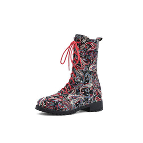 Coloured Martin boots