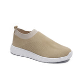 Korean Version Of Large Size Sports Flying Woven Casual Shoes - Dazpy