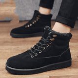 Men's Shoes For Outdoor Leisure Plus Velvet To Keep Warm - Dazpy