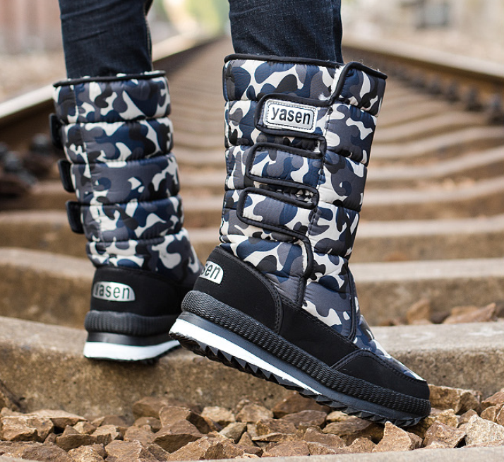 Long high-top men's boots - Dazpy