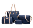 Women's European and American style arrow pattern five-piece cover mother bag female bag shoulder diagonal handbag