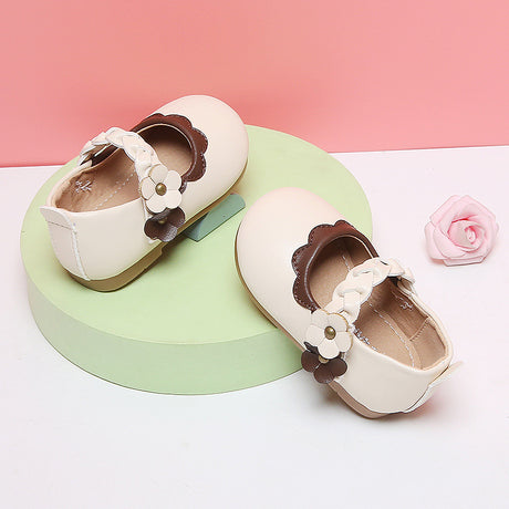 Children's Soft Sole Baby Princess Toddler Single Shoes Girls Small Leather Shoes - Dazpy