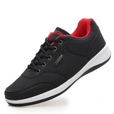 Fashion Light Sports Casual Men Shoes Autumn New Lace-Up Shoes Microfiber Leather Casual Shoes FLats Sneakers - Dazpy