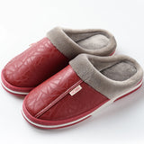 PU waterproof cotton slippers - Dazpy