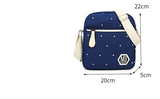 Canvas Print Polka Dot Backpack - Dazpy