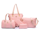 Women's European and American style arrow pattern five-piece cover mother bag female bag shoulder diagonal handbag