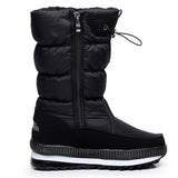 Winter thick waterproof and anti-ski boots - Dazpy