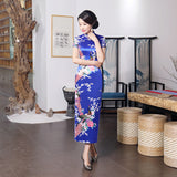 Chinese style spring and summer improved cheongsam dress long - Dazpy