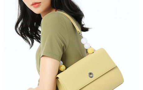 Leather Commuter Versatile One Shoulder Handheld Underarm Bag - Dazpy