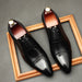 European Version Of Men's Shoes 2-joint Formal Leather Shoes - Dazpy