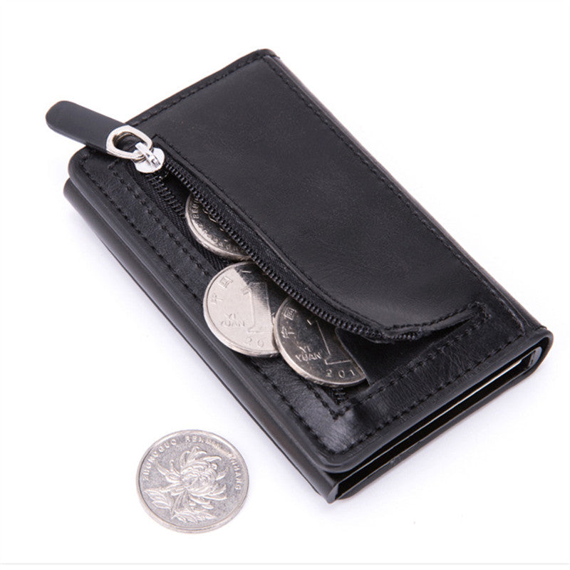 ZOVYVOL Smart Wallet Anti Theft RFID Blocking Card Case Alum - Dazpy