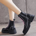 High-top British Style Martin Boots Leather Women's Shoes
