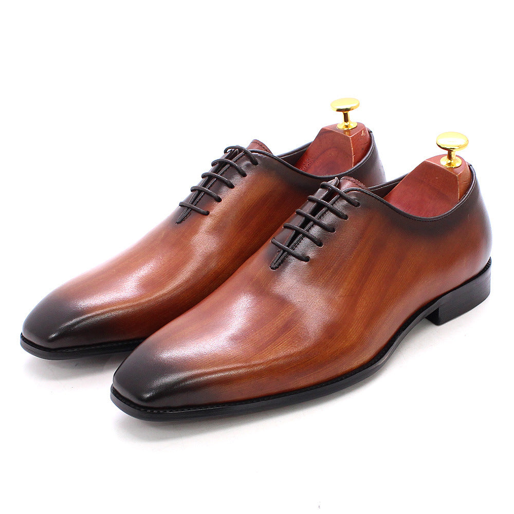 New British Leather Handmade Shoes - Dazpy