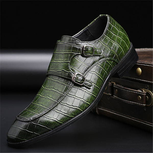 Business pointed leather shoes - Dazpy