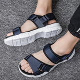 Korean Style Personalized Breathable Fabric Sandals - Dazpy