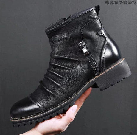 Men's Casual Comfortable High-quality Leather Shoes - Dazpy