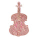 Diamond Cut Out Fashionable Violin Shoulder Bag - Dazpy