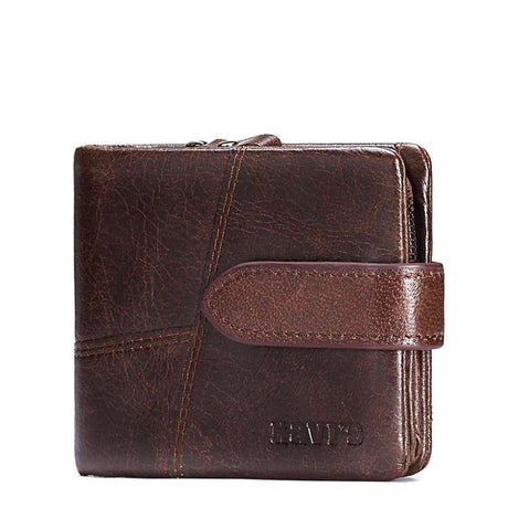 KAVIS Genuine Leather Women Wallet Female Long Clutch Lady Walet Portomonee Rfid Luxury Brand Money Bag Magic Zipper Coin Purse - Dazpy