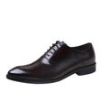 Handmade Oxford Shoes Men's Large Size Groom Wedding Shoes - Dazpy