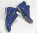 Round Toe Free Size Faux Fur Women's Shoes
