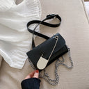 Chain crossbody bag shoulder chest bag waist bag