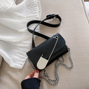 Chain crossbody bag shoulder chest bag waist bag