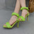 Ladies Open-toe High-heeled Simple Temperament Fairy Sandals