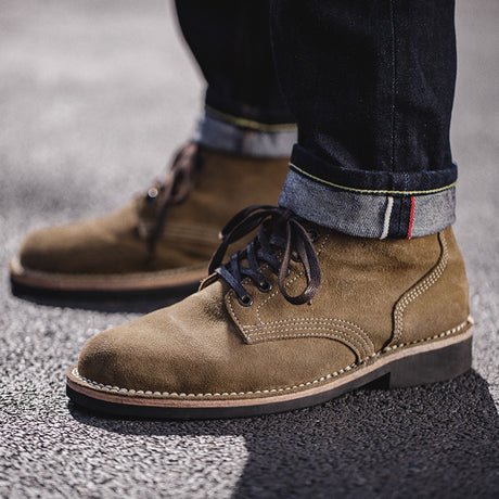 High-top British Desert Boots Mid-top Martin Boots - Dazpy