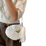 Handmade Woolen Bag For Girls One Shoulder Diagonal - Dazpy