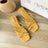 Square head thin belt thick heel slippers