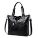 Retro Fashion PU Soft Leather Handbags Large Capacity Single Shoulder Bag - Dazpy