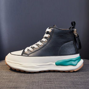 Fashion Spring And Autumn Thick Soled Casual Old Daddy Shoes