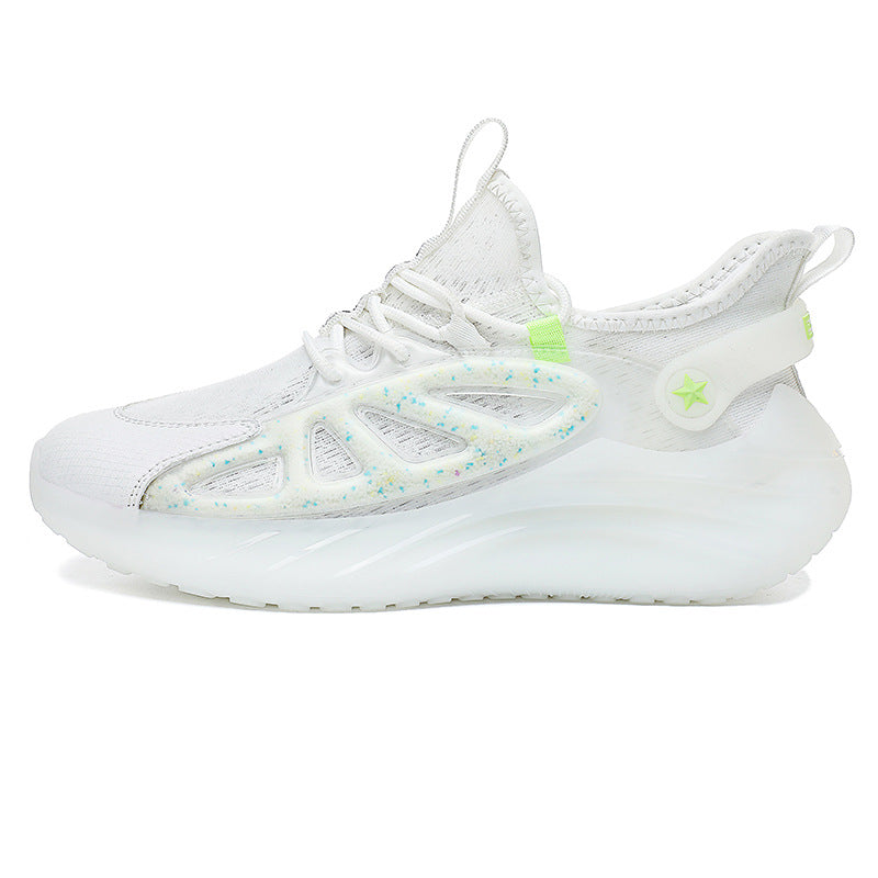 Luminous Particles Casual Shoes Ice Silk Jacquard Sneakers - Dazpy