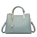 Hand-held Messenger Shoulder Bag Texture Lady