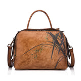 Retro female bag female first layer cowhide - Dazpy