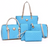 Women's European and American style arrow pattern five-piece cover mother bag female bag shoulder diagonal handbag