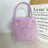 Women's Fashion Pearl Chain Messenger Bag